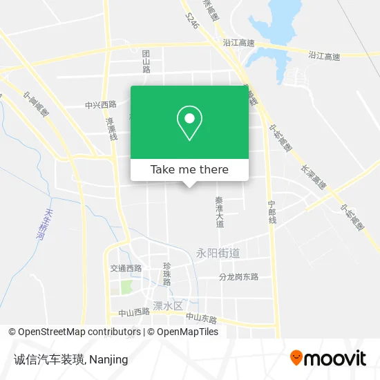 诚信汽车装璜 map