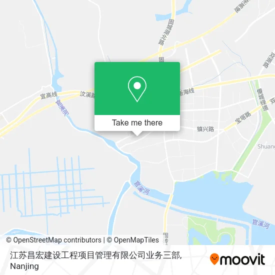 江苏昌宏建设工程项目管理有限公司业务三部 map
