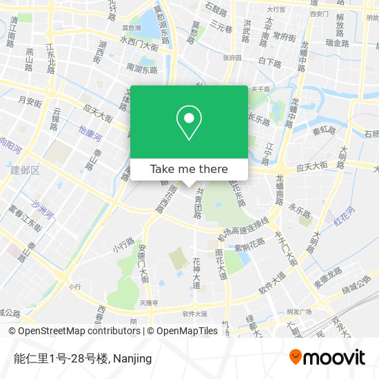能仁里1号-28号楼 map