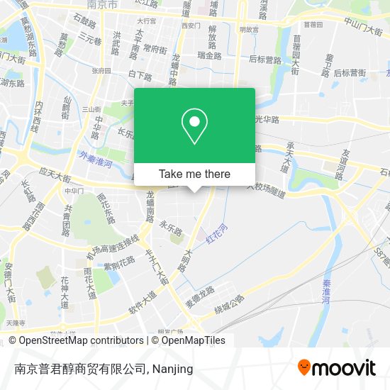 南京普君醇商贸有限公司 map