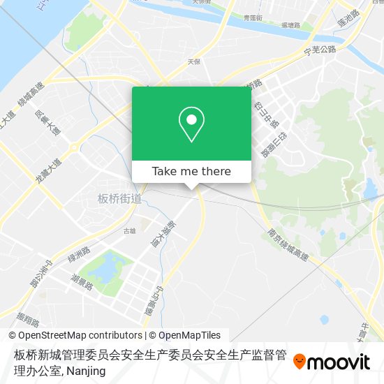 板桥新城管理委员会安全生产委员会安全生产监督管理办公室 map