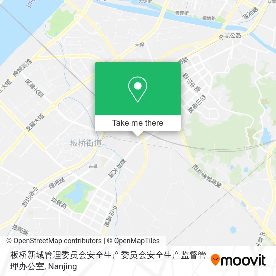板桥新城管理委员会安全生产委员会安全生产监督管理办公室 map