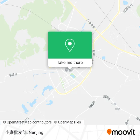 小雍批发部 map