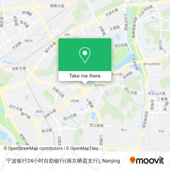 宁波银行24小时自助银行(南京栖霞支行) map