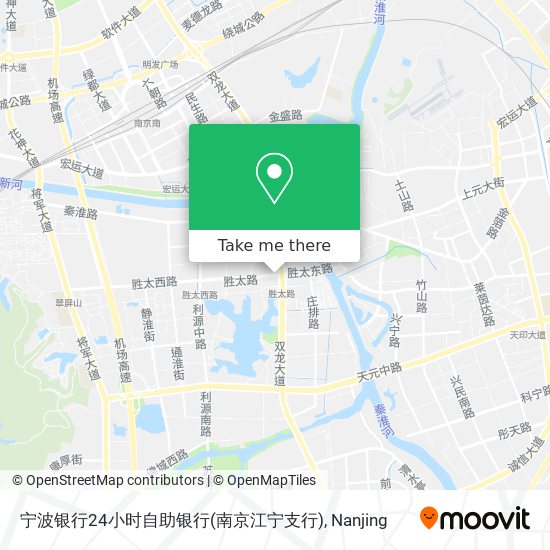 宁波银行24小时自助银行(南京江宁支行) map
