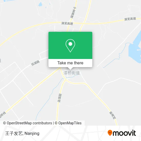 王子发艺 map