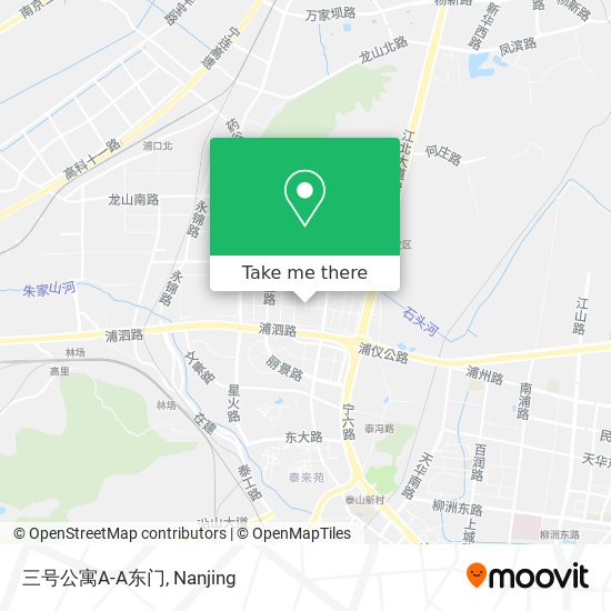 三号公寓A-A东门 map