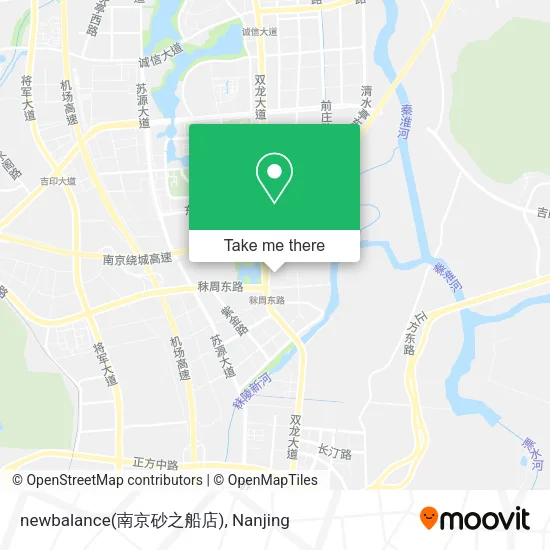 newbalance(南京砂之船店) map