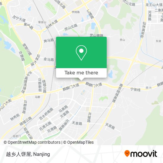 越乡人饼屋 map