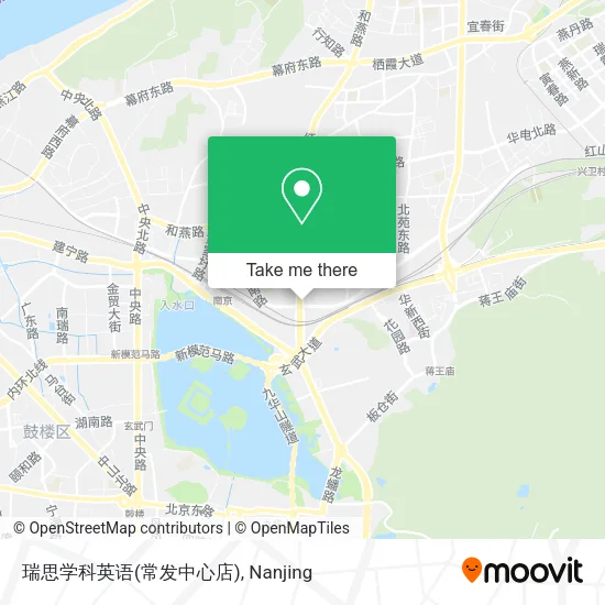 瑞思学科英语(常发中心店) map