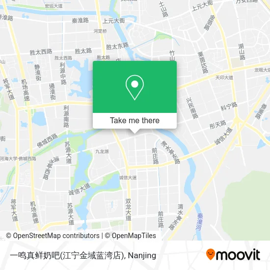 一鸣真鲜奶吧(江宁金域蓝湾店) map