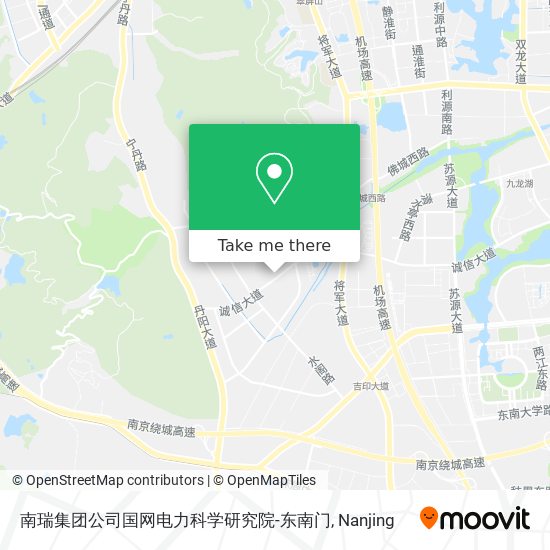 南瑞集团公司国网电力科学研究院-东南门 map