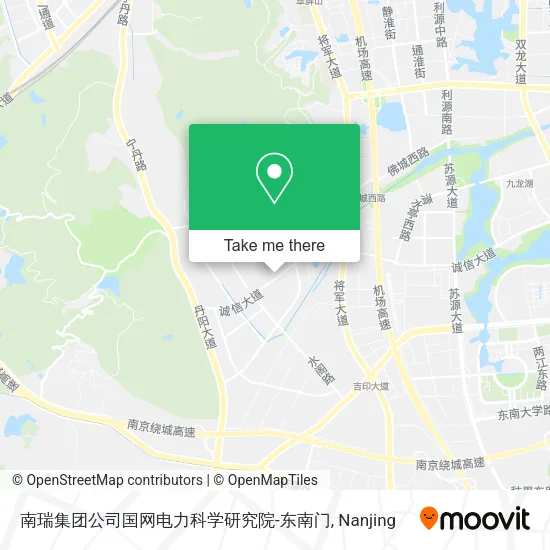 南瑞集团公司国网电力科学研究院-东南门 map