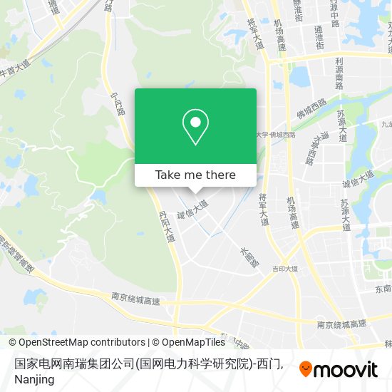 国家电网南瑞集团公司(国网电力科学研究院)-西门 map