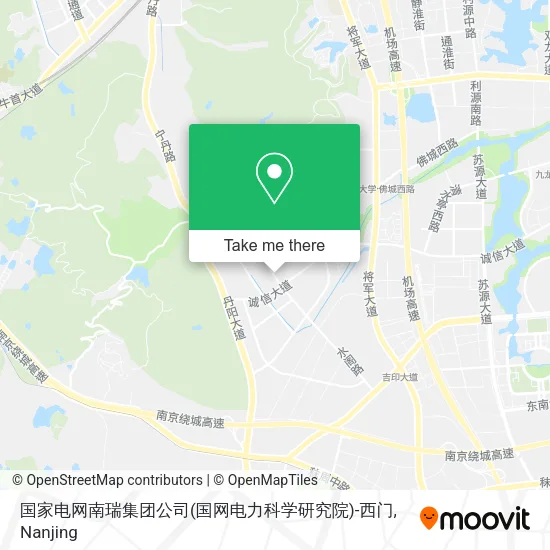 国家电网南瑞集团公司(国网电力科学研究院)-西门 map