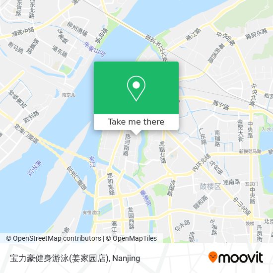 宝力豪健身游泳(姜家园店) map