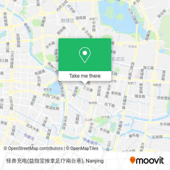 怪兽充电(益指堂推拿足疗南台巷) map