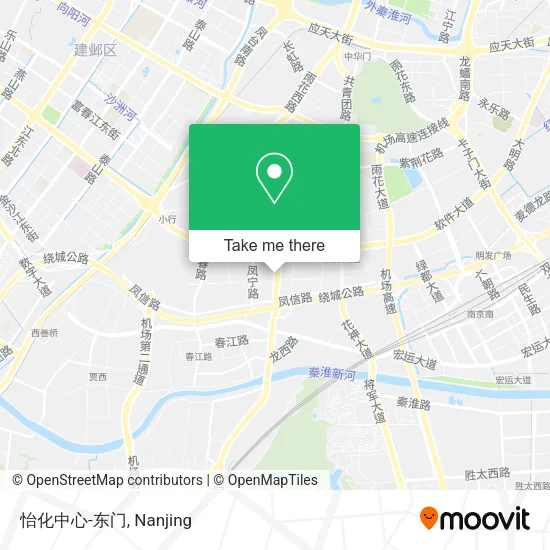 怡化中心-东门 map