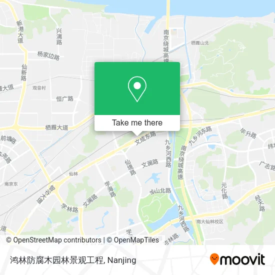 鸿林防腐木园林景观工程 map