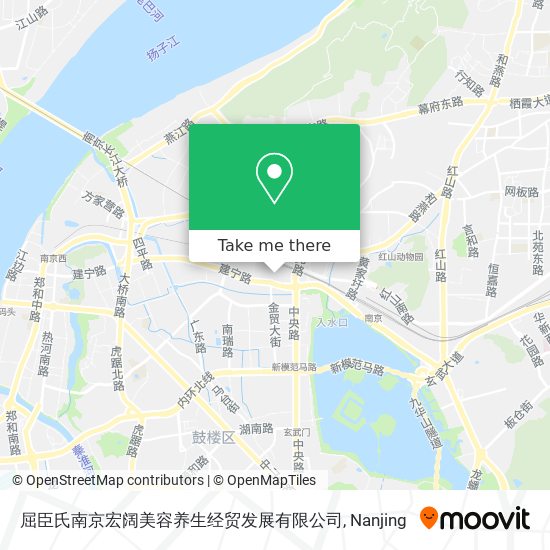 屈臣氏南京宏阔美容养生经贸发展有限公司 map