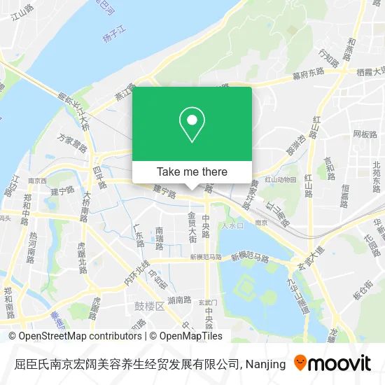 屈臣氏南京宏阔美容养生经贸发展有限公司 map