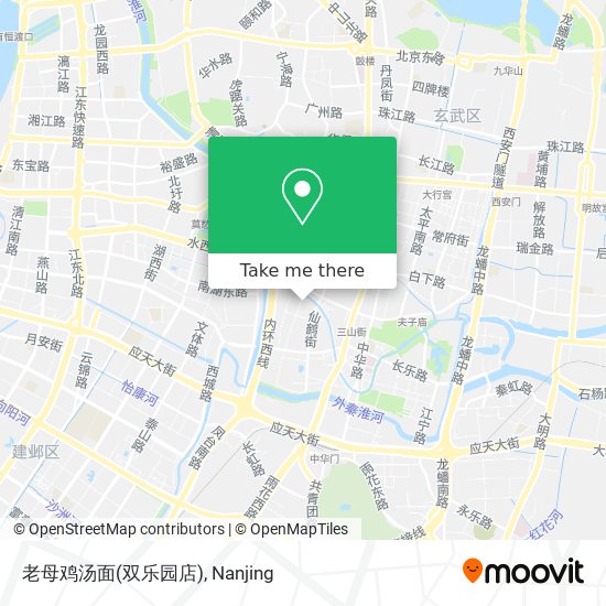 老母鸡汤面(双乐园店) map