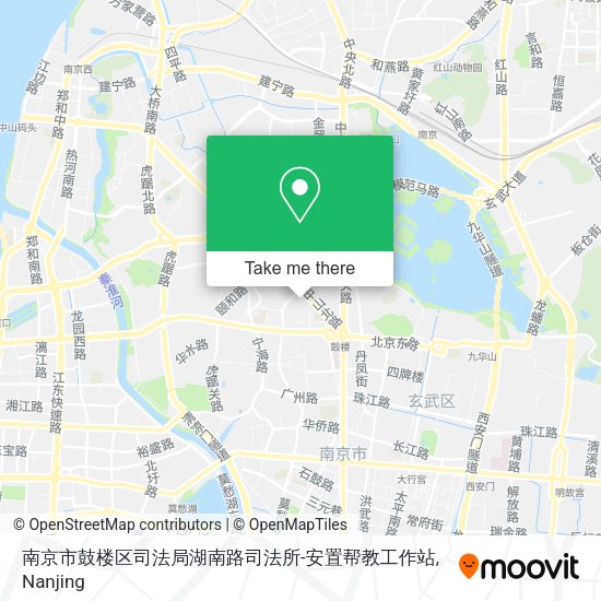 南京市鼓楼区司法局湖南路司法所-安置帮教工作站 map