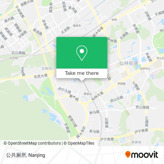公共厕所 map