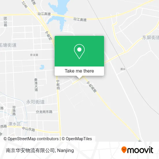 南京华安物流有限公司 map