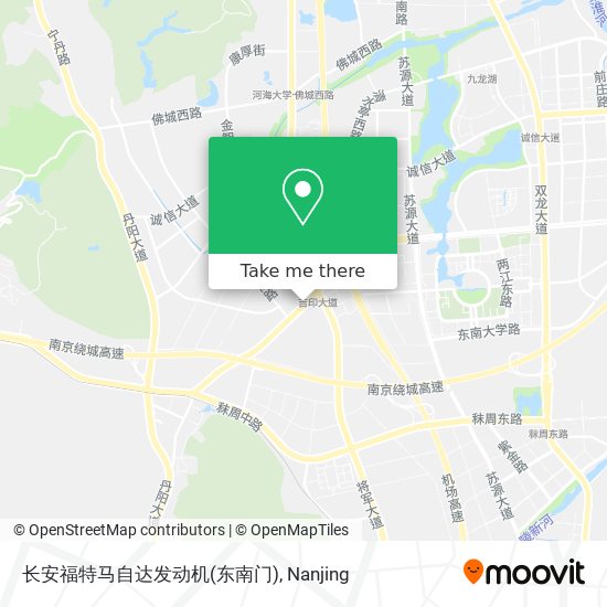 长安福特马自达发动机(东南门) map