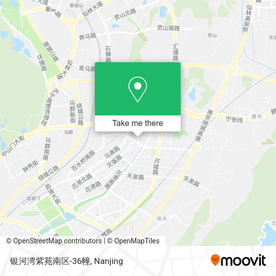 银河湾紫苑南区-36幢 map