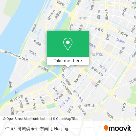 仁恒江湾城俱乐部-东南门 map