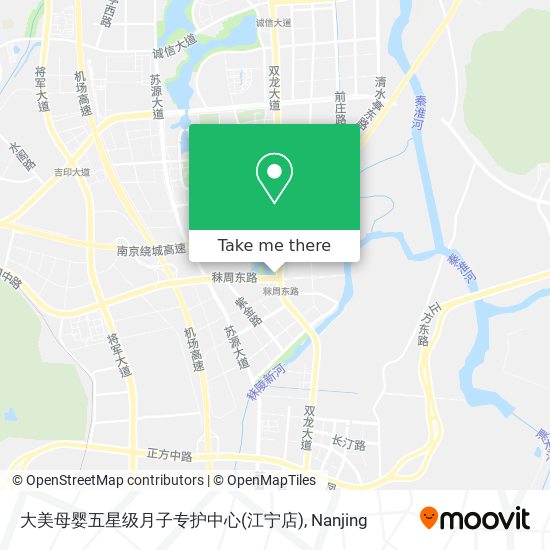 大美母婴五星级月子专护中心(江宁店) map