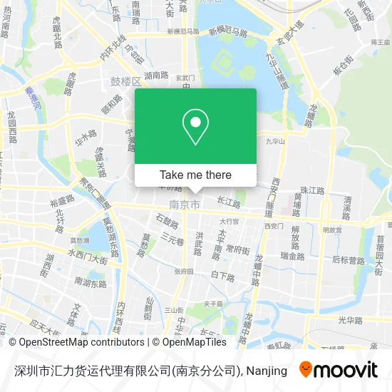 深圳市汇力货运代理有限公司(南京分公司) map