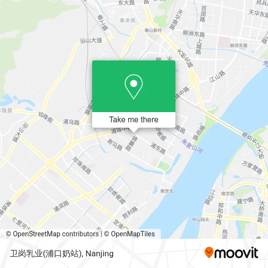 卫岗乳业(浦口奶站) map