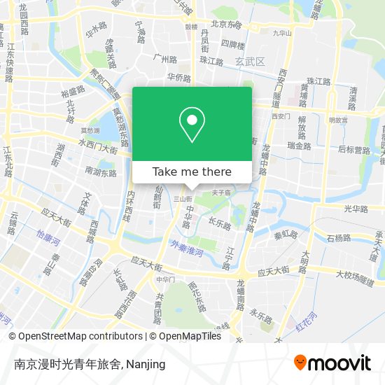 南京漫时光青年旅舍 map