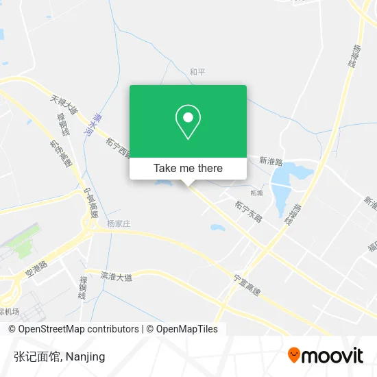 张记面馆 map