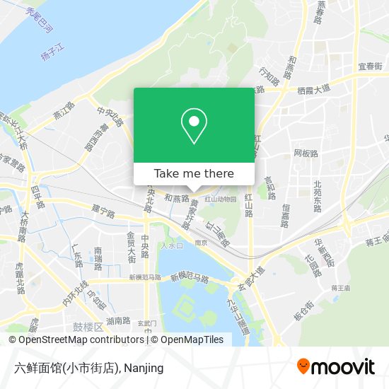 六鲜面馆(小市街店) map