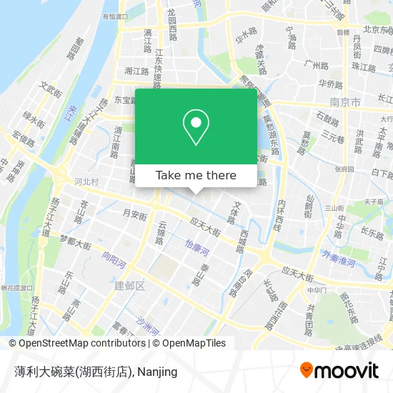 薄利大碗菜(湖西街店) map