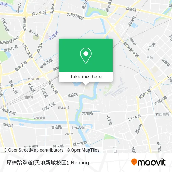 厚德跆拳道(天地新城校区) map
