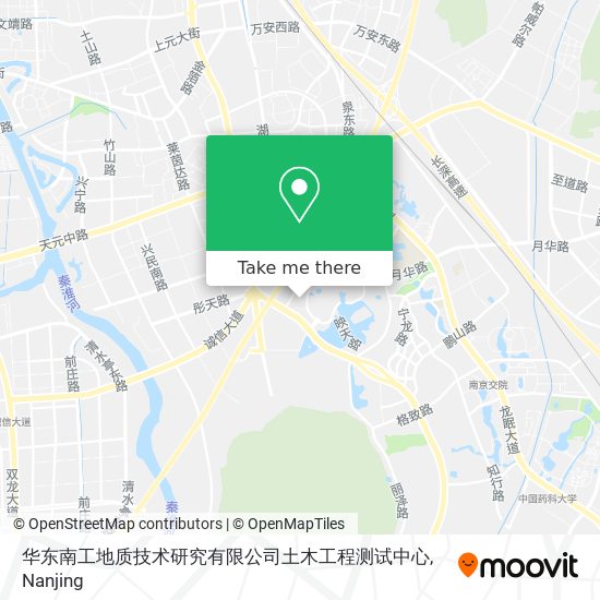 华东南工地质技术研究有限公司土木工程测试中心 map
