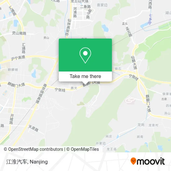 江淮汽车 map