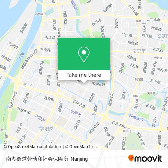 南湖街道劳动和社会保障所 map