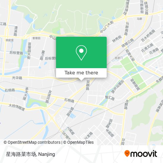 星海路菜市场 map