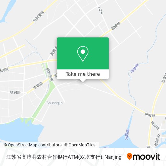 江苏省高淳县农村合作银行ATM(双塔支行) map
