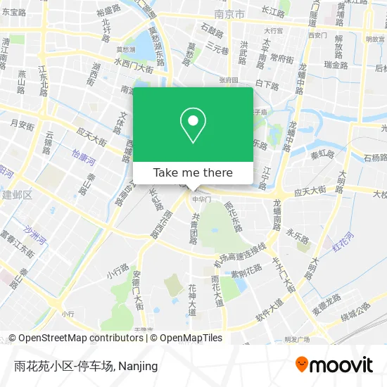 雨花苑小区-停车场 map