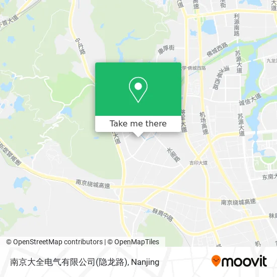 南京大全电气有限公司(隐龙路) map