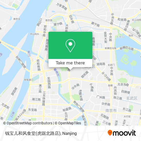 钱宝儿和风食堂(虎踞北路店) map
