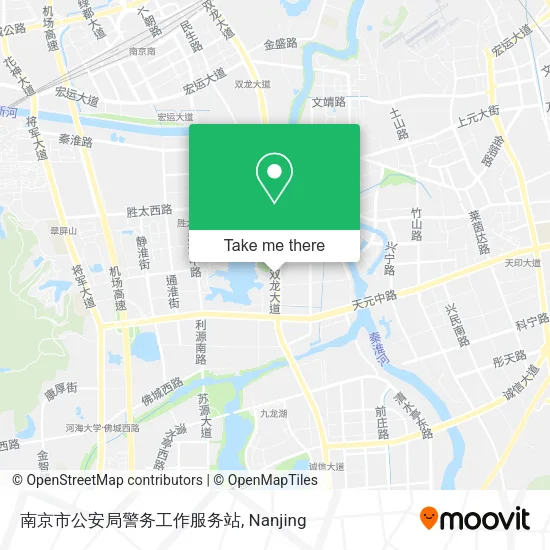 南京市公安局警务工作服务站 map