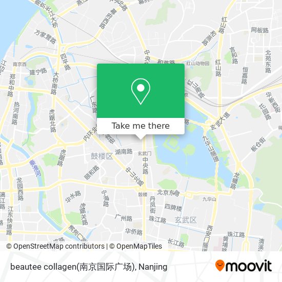 beautee collagen(南京国际广场) map